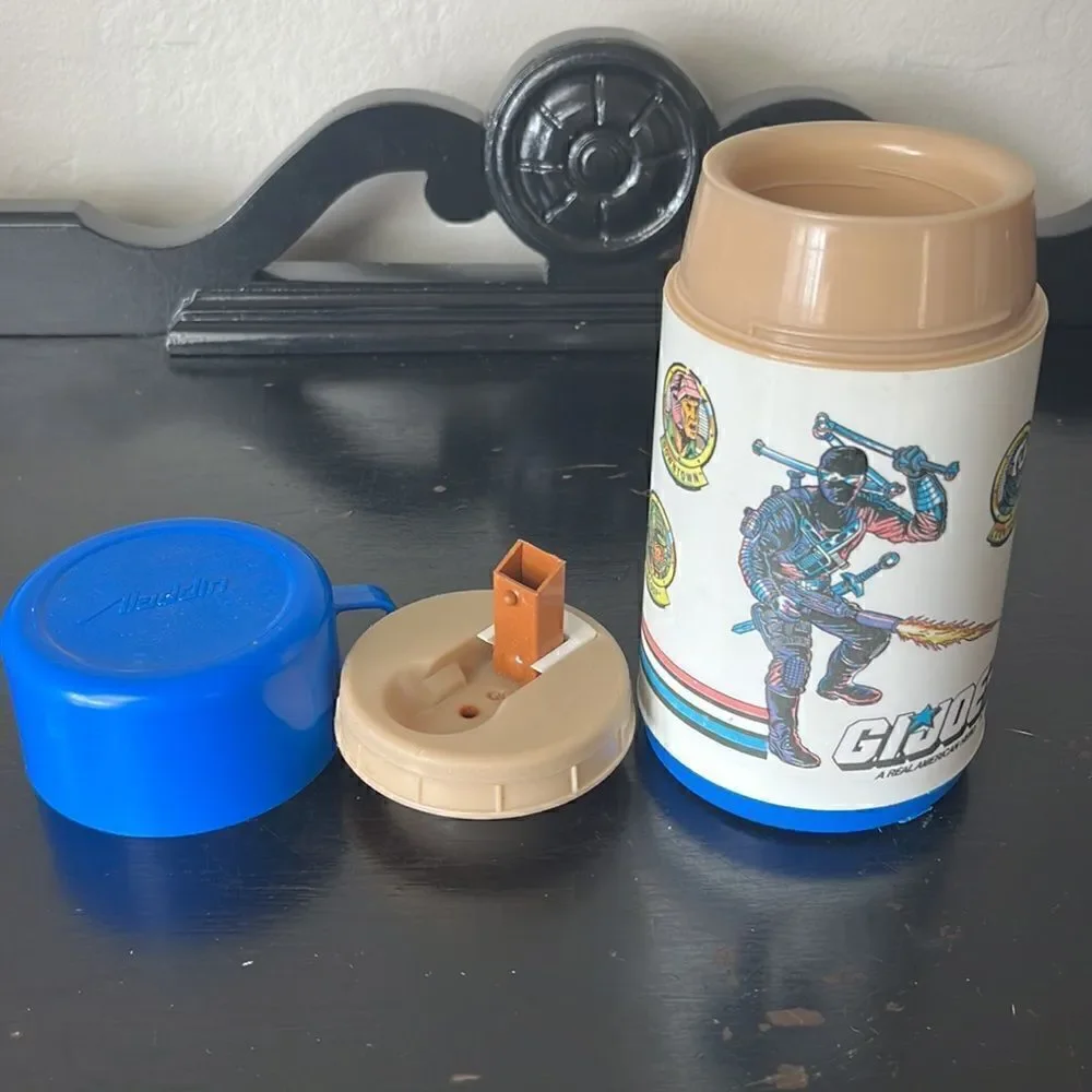 1989 Hasbro G.I. Joe a real American hero thermos